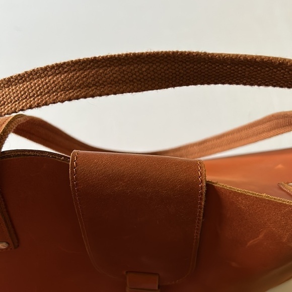 S-zone Genuine lather well made Shoulder tote bag.